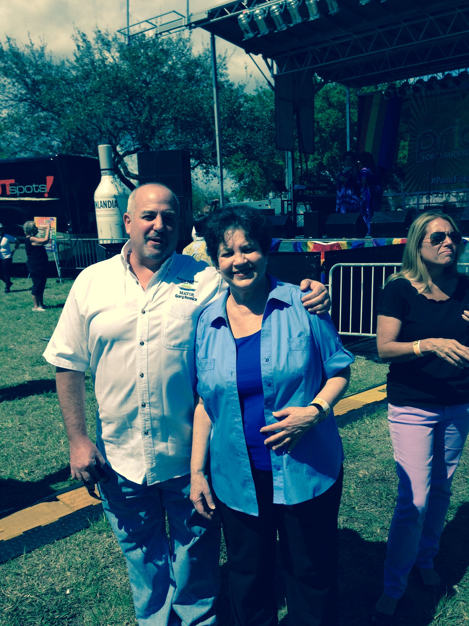 Mayor Resnick and Congresswoman Frankel